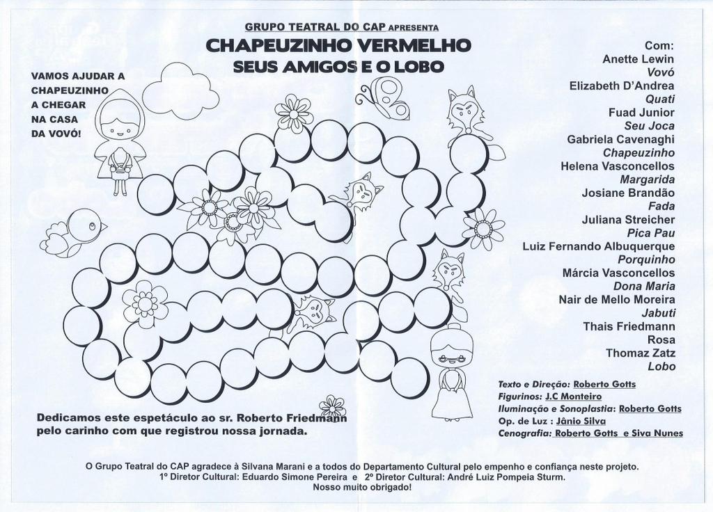 Chapeuzinho Vermelho - Programa
