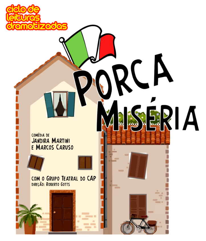 Vem aí a leitura encenada de Porca Miséria